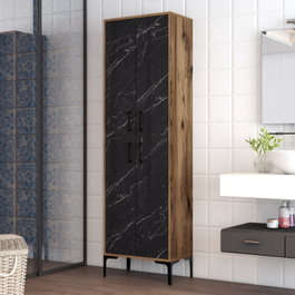 Hanah Home Berlin A - Nogal, Mármol Negro